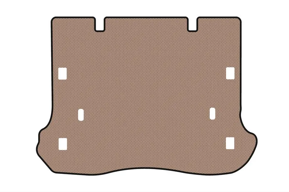 Jeep Grand Cherokee WK 2004–2010 Gummimatta till bagageutrymmet Carsuit V-2 (Beige) Image