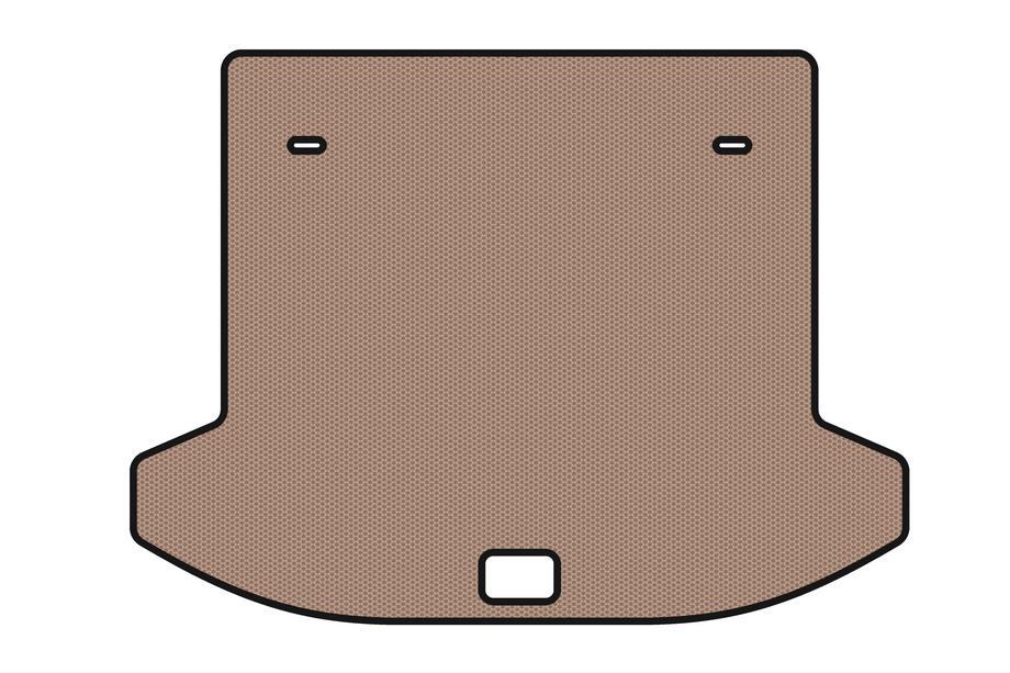 Jetour X70 2018– Carsuit gummimatta för bagageutrymmet (2 rader, beige) Image