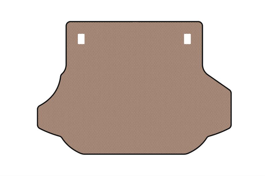 Kia Carens 1999–2012 Gummimatta för bagageutrymmet Carsuit (Beige) Image