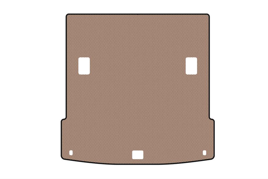 Kia Mohave 2008–2016 Gummimatta för bagageutrymmet Carsuit (Beige) Foto 1
