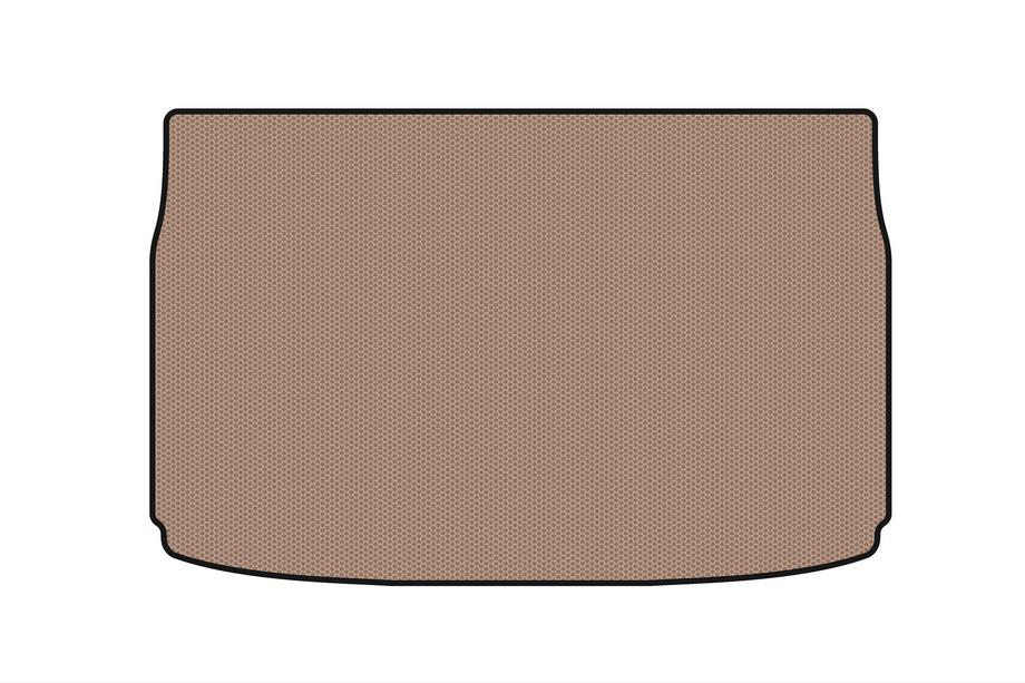 Kia Sedona 2014–2020 Gummimatta för bagageutrymme Carsuit (8-sits, beige) Image