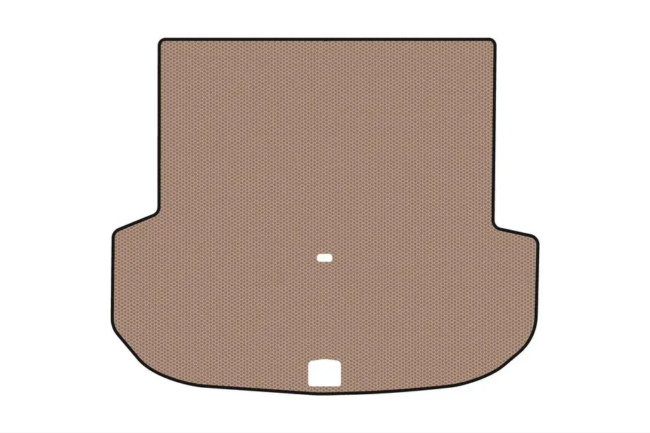 Kia Sorento III UM 2014–2020 Gummimatta för bagageutrymme Carsuit (2014-2018, 5-sits, beige) Image