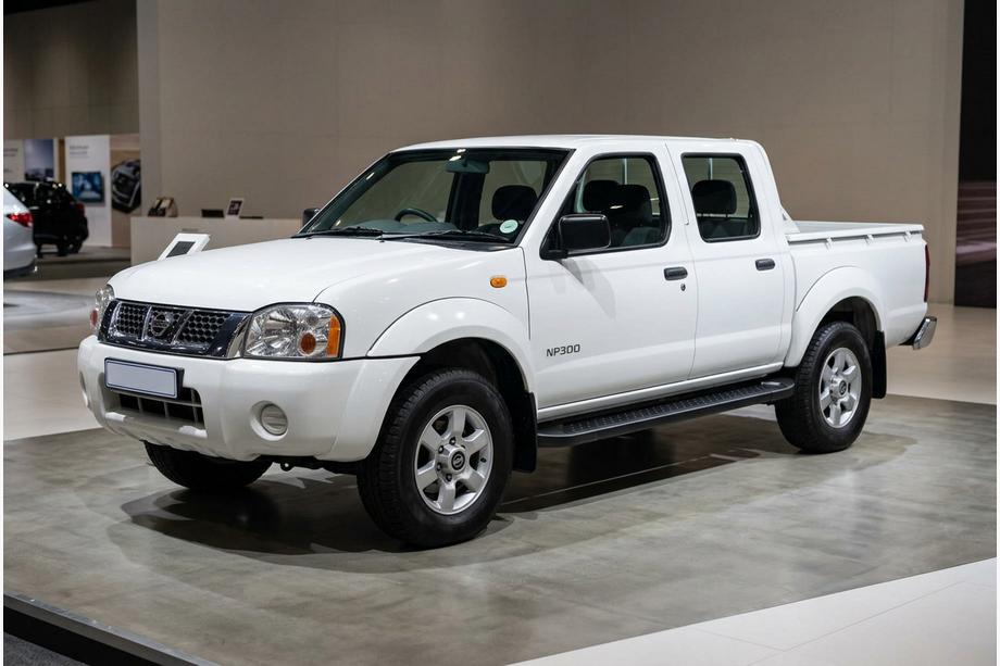 Nissan NP300 1999–2015 Sidosteg Allmond Black (2 st, aluminium) Image