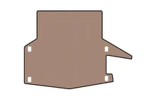 Lexus IS 2005–2013 Gummimatta till bagageutrymmet Carsuit (SD, ej fyrhjulsdrift, beige) foto 1