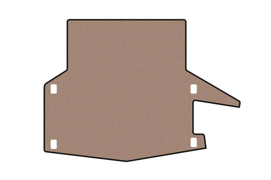 Lexus IS 2005–2013 Gummimatta till bagageutrymmet Carsuit (SD, ej fyrhjulsdrift, beige) Image