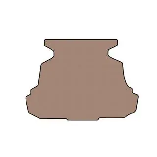 Gummimatta för bagageutrymmet Carsuit (SD, beige)