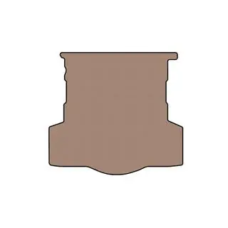 Gummimatta till bagageutrymme Carsuit (2016-2020, SD, beige) Lincoln MKZ 2012–2020 foto 1