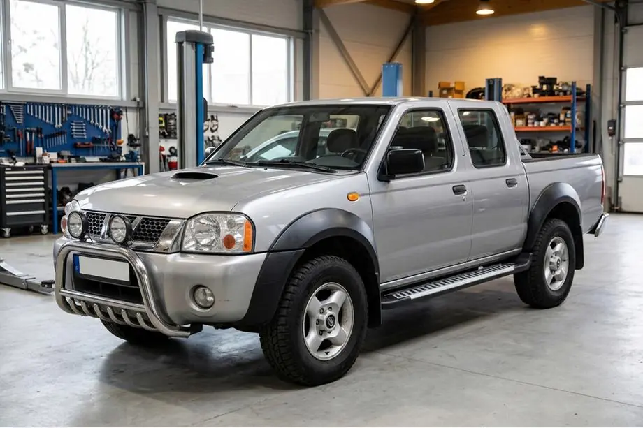 Nissan NP300 1999–2015 Sidosteg Line (2 st, aluminium) Image
