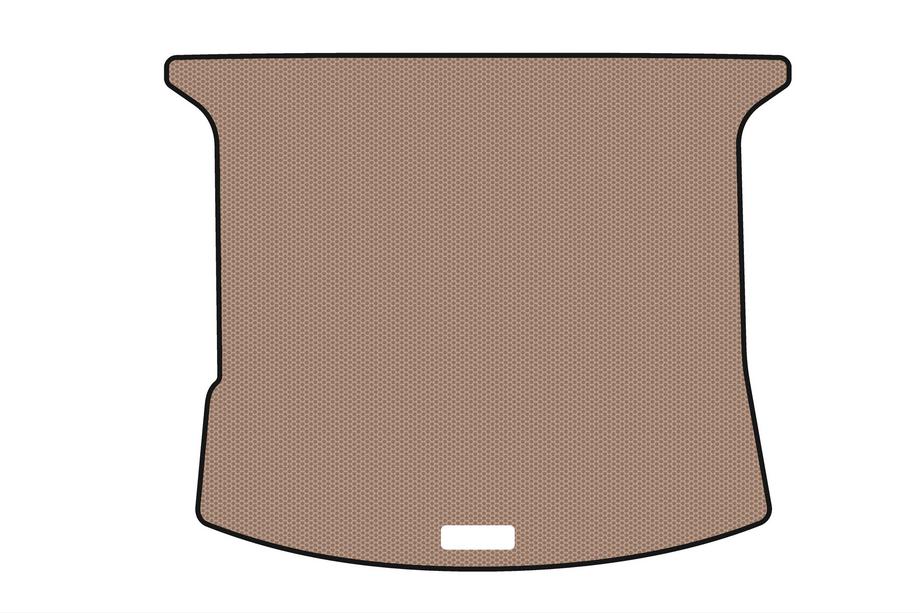 Mazda 5 2005–2009 Gummimatta till bagageutrymmet Carsuit (2 rader, 7-sits, beige) Foto 1