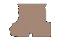 Mercedes CLK W208 1997–2002 Gummimatta till bagageutrymmet Carsuit (Coupé, beige) foto 1