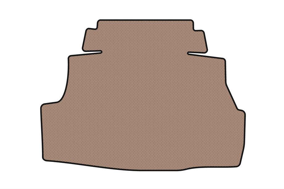 Nissan Almera N16 2000–2006 Gummimatta för bagageutrymmet Carsuit (SD, beige) Foto 1