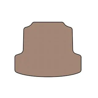 Gummimatta för bagageutrymmet Carsuit (SD, beige) foto 1