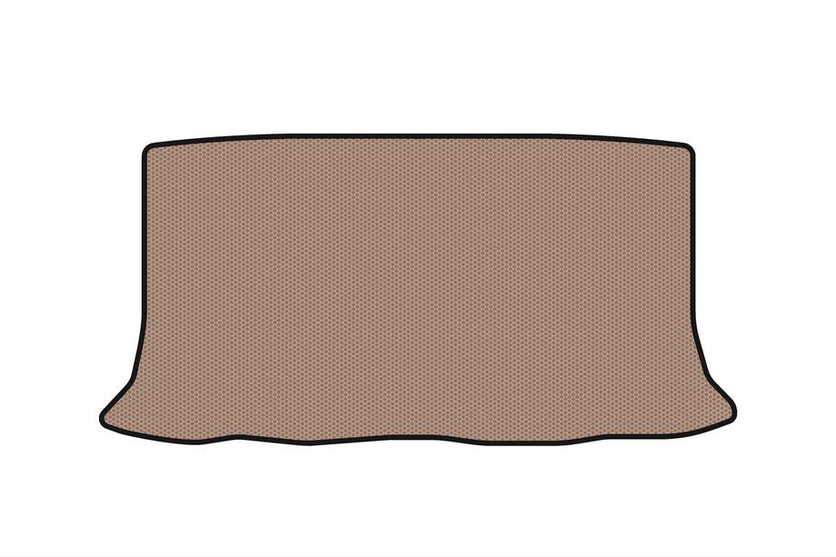 Nissan Micra K12 2003–2010 Gummimatta för bagageutrymmet Carsuit (HB, beige) Foto 1
