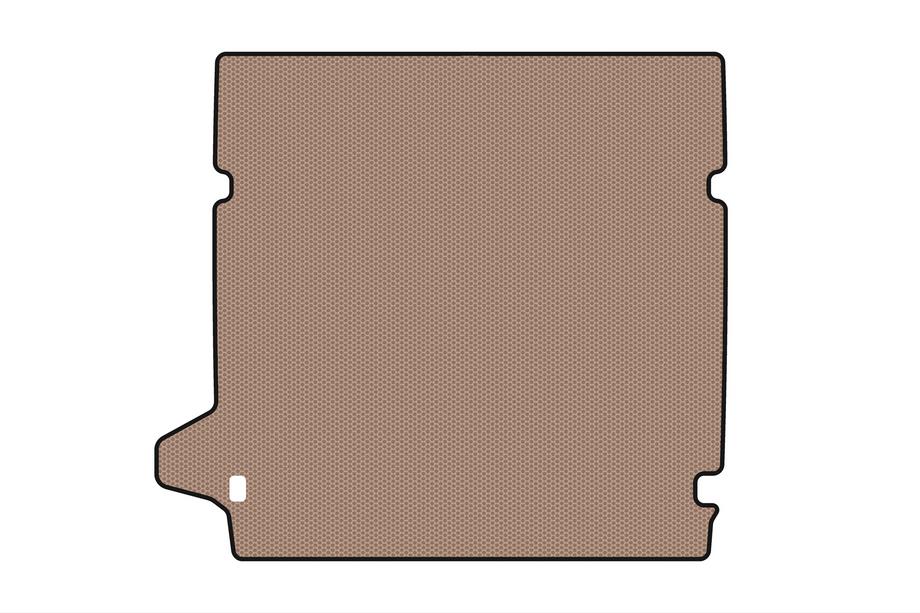 Nissan Pathfinder R51 2005–2014 Gummimatta till bagageutrymmet Carsuit (upp till andra sätesraden, beige) Image