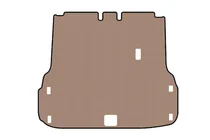 Nissan Pathfinder R52 2012–2021 Gummimatta för bagageutrymmet Carsuit (Beige) foto 1