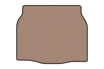 Nissan Tiida 2011–2014 Gummimatta för bagageutrymmet Carsuit (HB, beige) foto 1