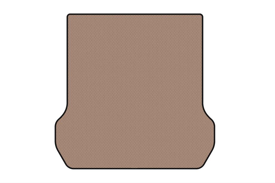 Opel Zafira A 1998–2005 Gummibagagematta Carsuit (för 2:a sätesraden, 2003-2005, 7-sits, beige) Image