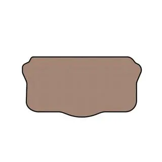 Gummimatta för bagageutrymmet Carsuit (HB, beige)