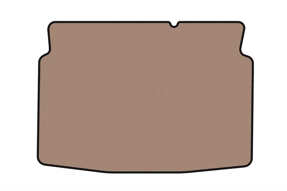Peugeot 207 2006–2014 Carsuit gummimatta till bagageutrymmet (HB, 5-dörrars, beige) Image
