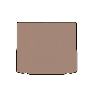 Gummimatta för bagageutrymmet Carsuit (SD, beige) foto 1