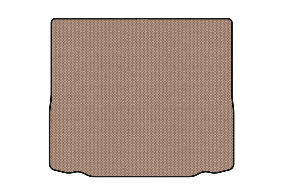 Peugeot 407 2004–2011 Gummimatta för bagageutrymmet Carsuit (SD, beige) Image