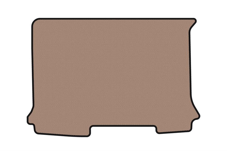 Peugeot Partner 1996–2008 Gummimatta för bagageutrymmet Carsuit (Beige) Image