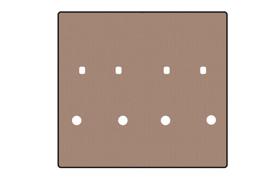 Peugeot Partner/Rifter 2019– Gummimatta för bagageutrymmet Carsuit (Lång hjulbas, beige) Image