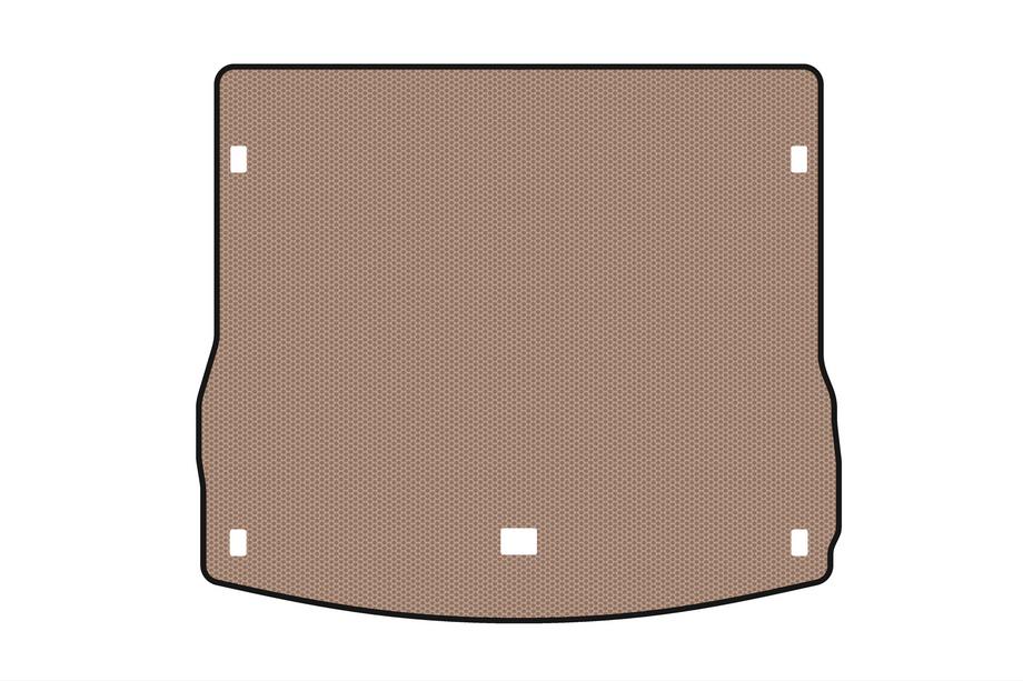 Porsche Macan 2014–2024 Gummimatta till bagageutrymmet Carsuit (2014-2018, beige) Image