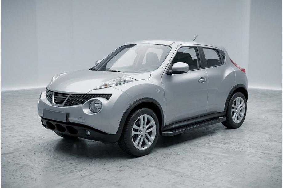 Nissan Juke 2010–2019 Sidosteg Allmond Black (2 st, aluminium) Image