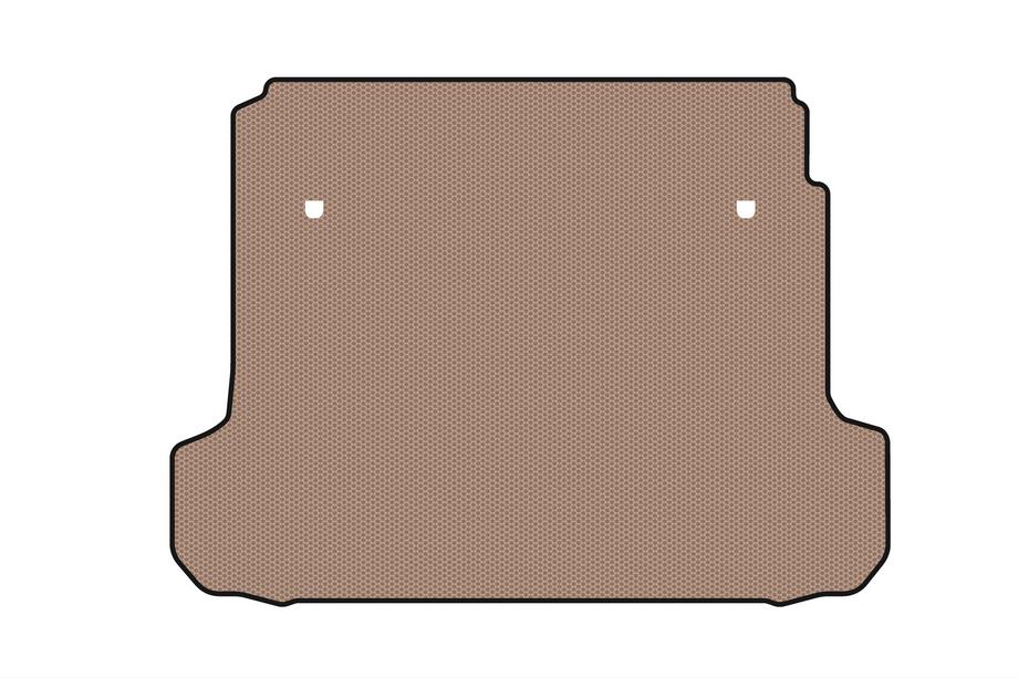 Renault Fluence 2009–2016 Gummimatta för bagageutrymmet Carsuit (SD, beige) Foto 1