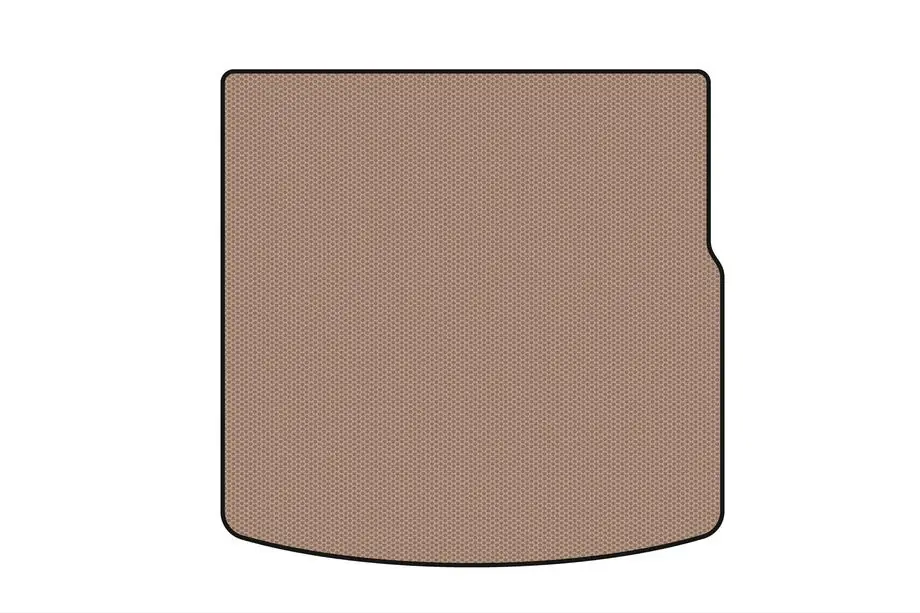 Renault Megane III 2009–2016 Gummimatta för bagageutrymmet Carsuit (SD, beige) Foto 1