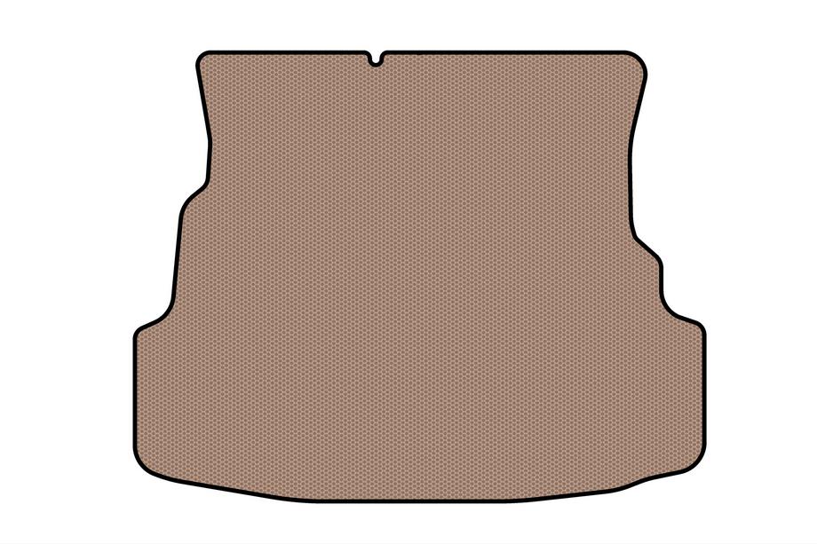 Renault Symbol 2008–2013 Gummimatta för bagageutrymmet Carsuit (SD, beige) Foto 1