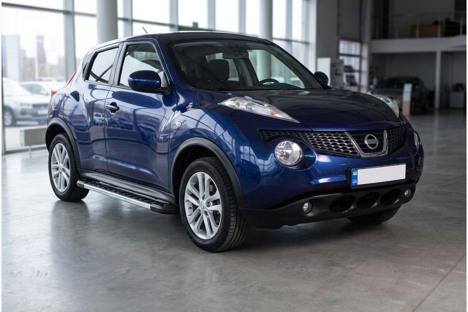 Nissan Juke 2010–2019 Sidosteg RedLine V1 (2 st, aluminium) Image