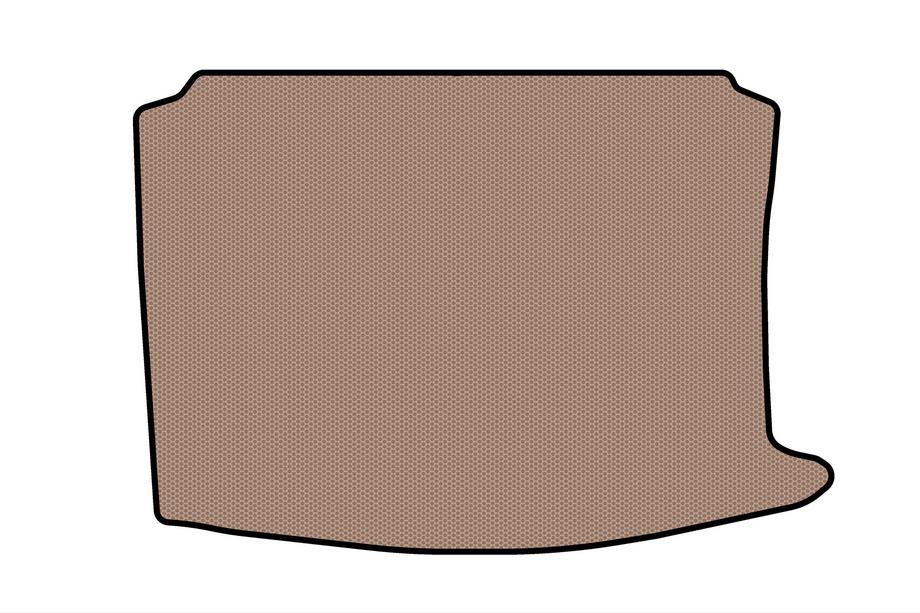 Seat Leon 1999–2005 Carsuit gummimatta till bagageutrymmet (HB, 5-dörrars, beige) Image