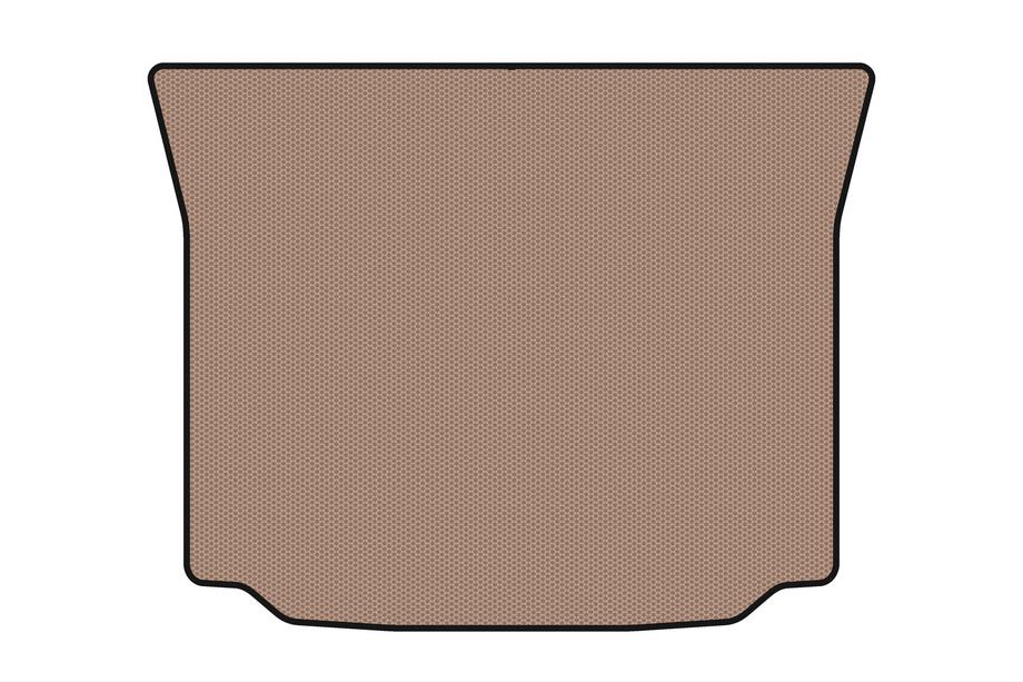 Skoda Roomster 2006–2015 Gummimatta för bagageutrymmet Carsuit (Beige) Image