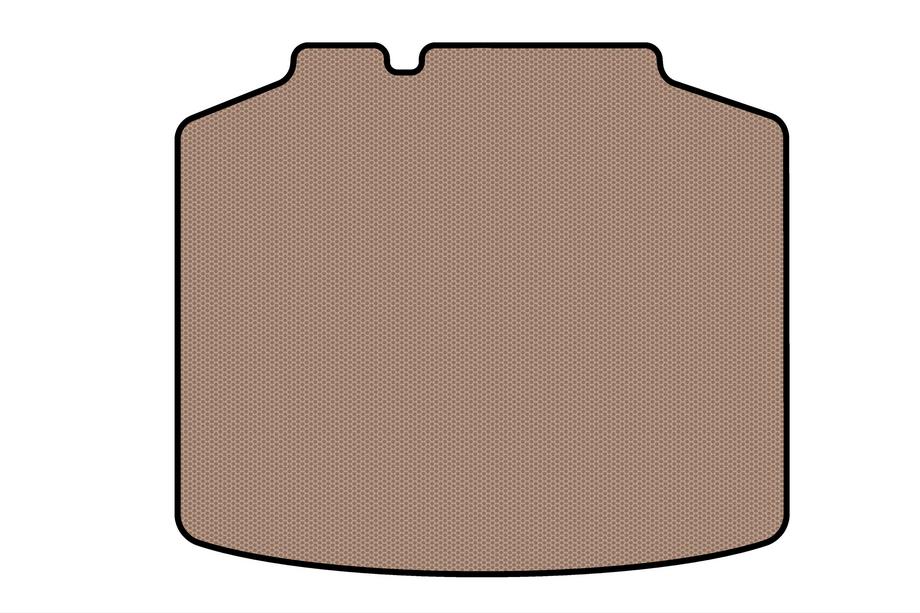 Skoda Scala 2018– Gummimatta för bagageutrymmet Carsuit (HB, beige) Image