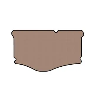 Carsuit gummimatta till bagageutrymmet (HB, 5-dörrars, beige)