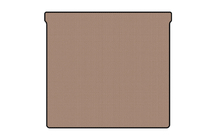 Toyota 4Runner 2009–2024 Gummimatta till bagageutrymmet Carsuit (2009-2014, beige) foto 1