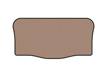Toyota Aygo 2007–2014 Gummimatta till bagageutrymmet för Carsuit (2007-2009, HB, 3-dörrars, beige) foto 1