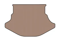 Toyota Venza 2008–2017 Gummimatta för bagageutrymmet Carsuit (Beige) foto 1
