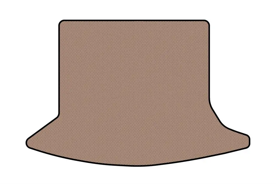 Toyota Verso 2009–2018 Gummimatta för bagageutrymmet Carsuit (7-sitsig, beige) Foto 1