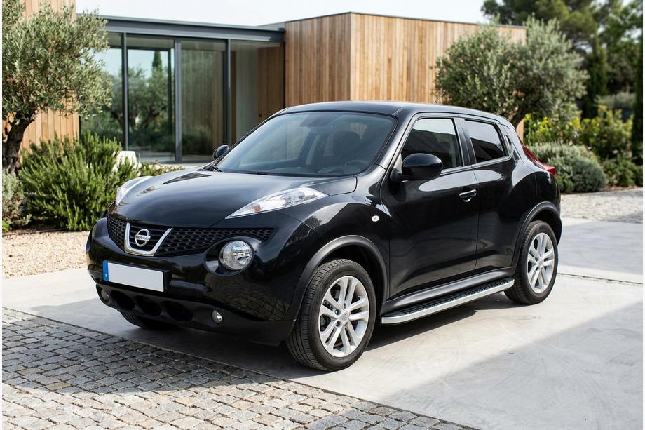 Nissan Juke 2010–2019 Sidosteg Tayga Grey (2 st, aluminium) Image