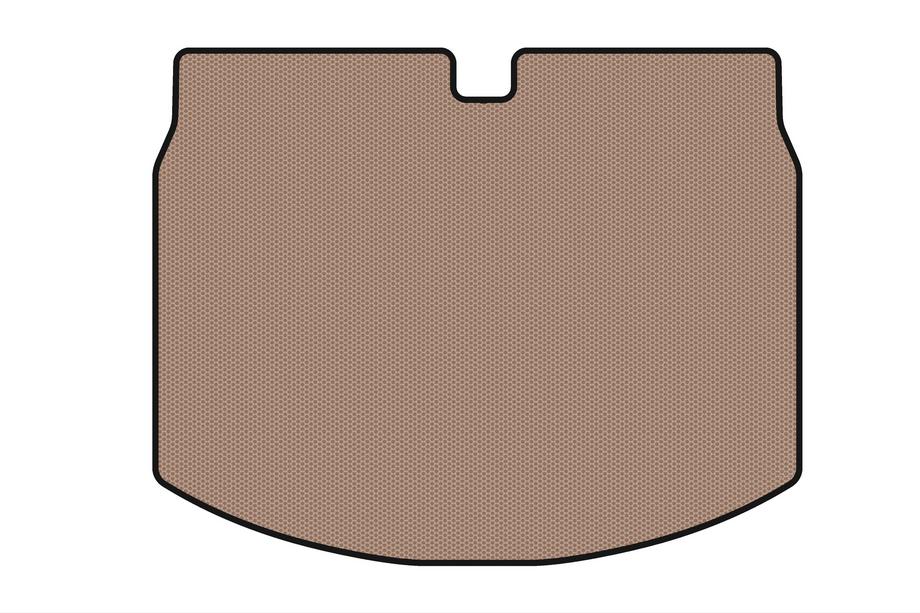 Volkswagen Beetle 2011–2015 Gummimatta för bagageutrymmet Carsuit (HB, beige) Image
