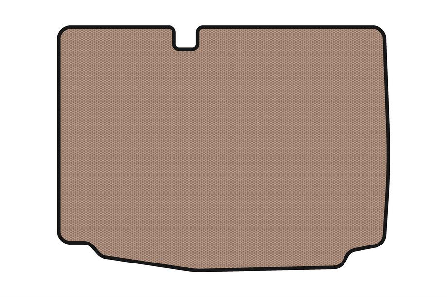 Volkswagen Polo 2010–2017 Gummimatta till bagageutrymmet Carsuit (HB, 3/5-dörrars, beige) Foto 1