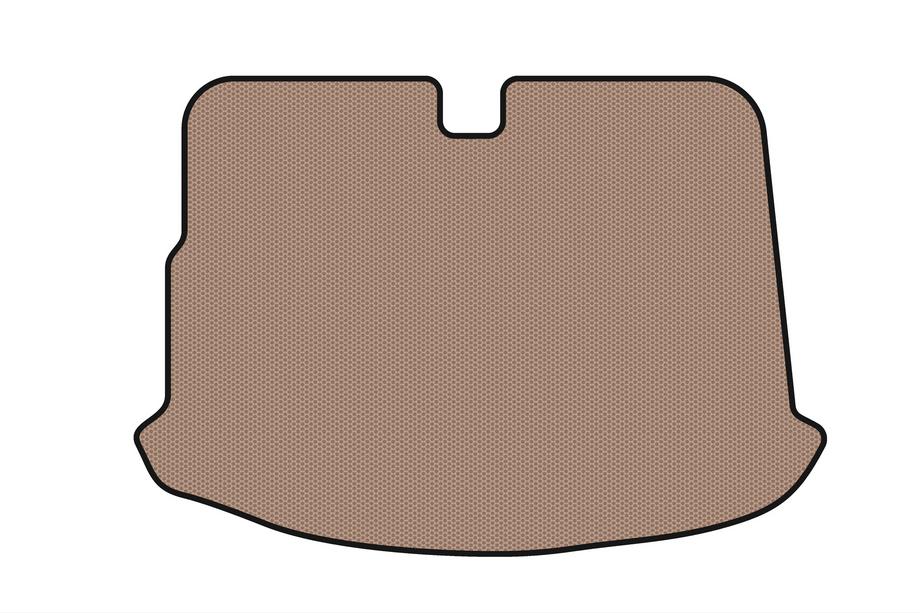 Volkswagen Scirocco 2008–2017 Gummimatta till bagageutrymmet Carsuit (HB, 3-dörrars, beige) Image