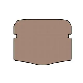 Gummimatta till bagageutrymmet Carsuit (Cabriolet, beige)