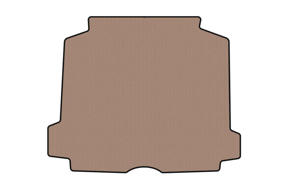 Volvo S60 2000–2009 Gummimatta för bagageutrymmet Carsuit (SD, beige) Foto 1