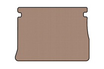 Renault Scenic/Grand 2009–2016 Gummimatta till bagageutrymmet Carsuit (för Scenic, beige) foto 1