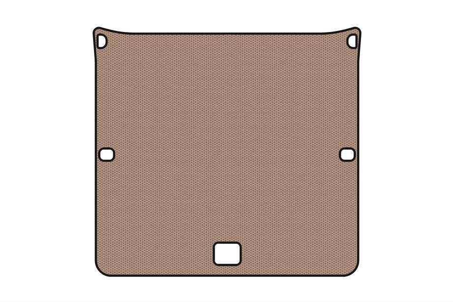 Audi 100 C4 1990–1994 Gummibagagerumsmatta Carsuit V-1 (Avant, beige) Foto 1