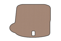Audi A3 2012–2020 Gummibagagerumsmatta Carsuit V-1 (Sedan, beige) foto 1